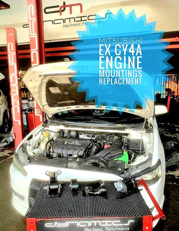Mitsubishi EX CY2/CY4 & Lancer CS3 : Engine Mountings Replacement, Car ...