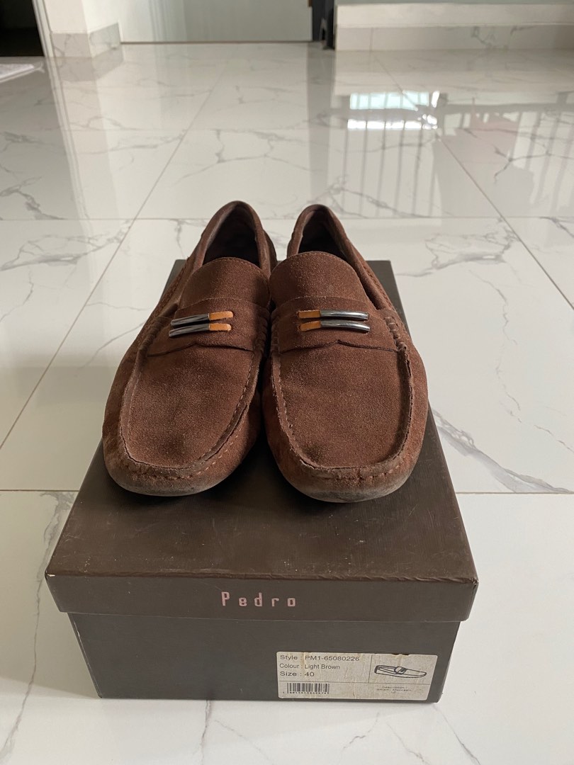 Moccasins Pedro Shoes Pedro Pantofel Brown on Carousell