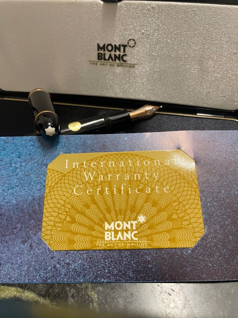 Mont blanc pen, Luxury, Accessories on Carousell