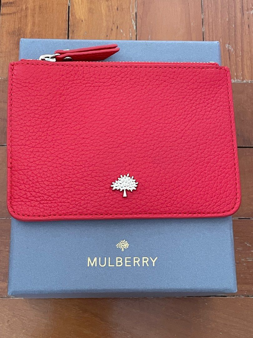 Red deals mulberry purse