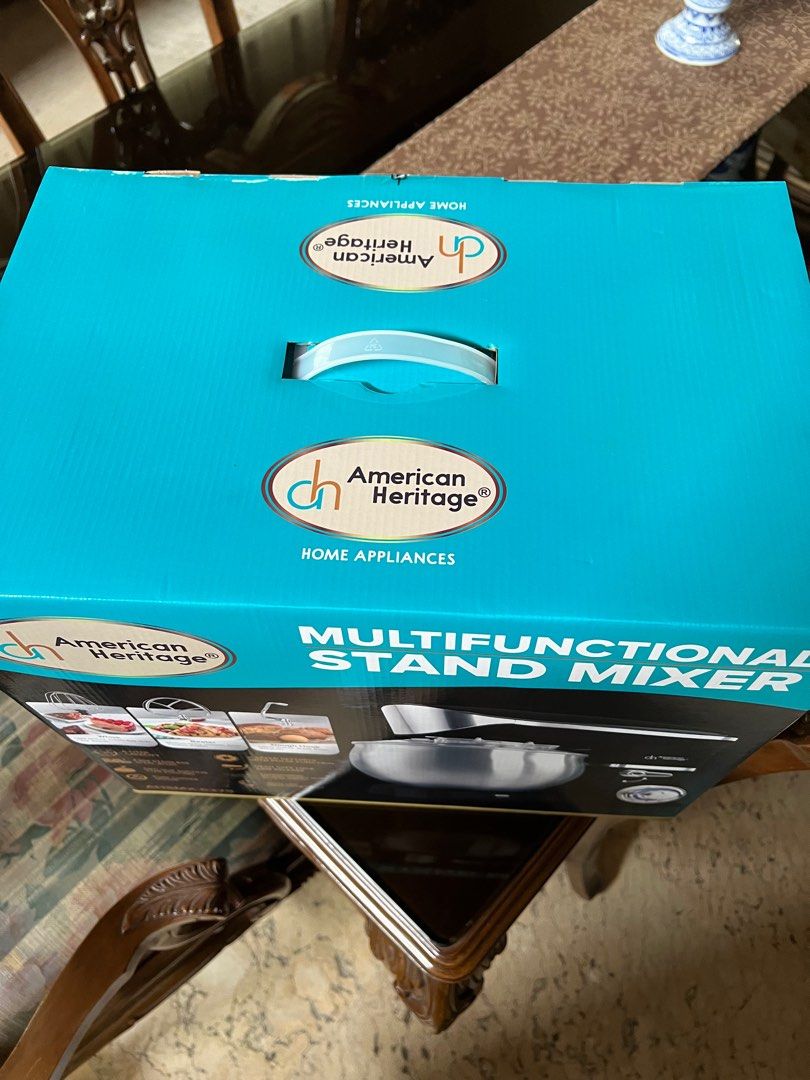 Multifunctional Stand Mixer (Category: Other Kitchen Appliances) located in Quezon City. Submitted by FullAndUnloading (Listing ID 1228509335, Image 2). Description: American Heritage Multifunctional Stand Mixer Brand New. Manufacturer guarantee..