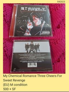 My Chemical Romance Three Cheers For Sweet Revenge CD (unsealed)