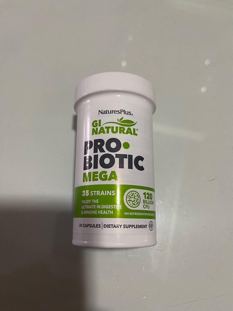 Natureplus NaturePlus GI Natural Probiotics Mega 120 Billion CFU 35 Strains ...