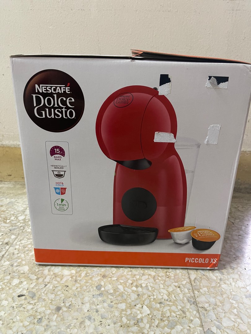Nescafe Dolce Gusto Piccolo XS Manual Coffee Machine, TV & Home