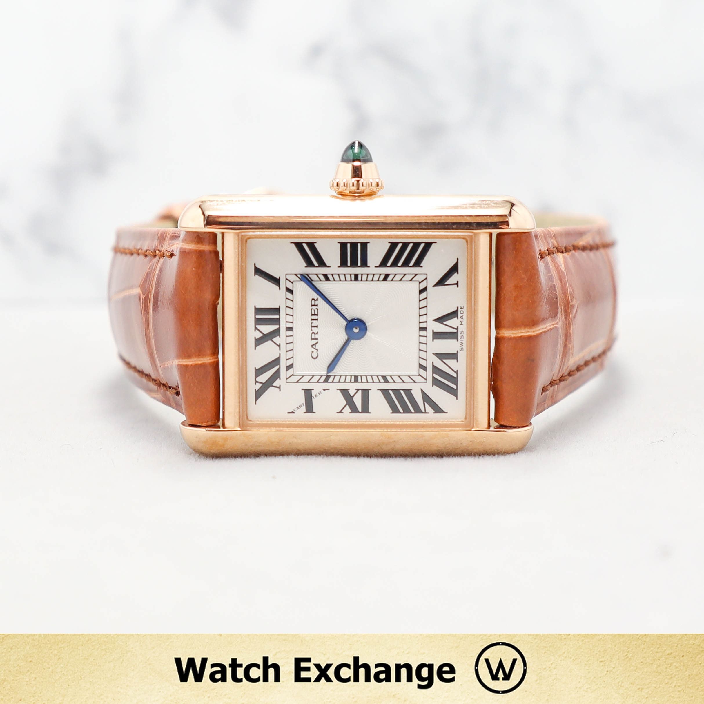 CRWGTA0010 - Tank Louis Cartier watch - Small model, hand-wound mechanical  movement, rose gold - Cartier