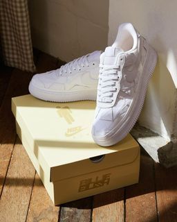 Nike Air Force 1 SP x Billie Eilish 'Triple White' Men's Size: 6.5