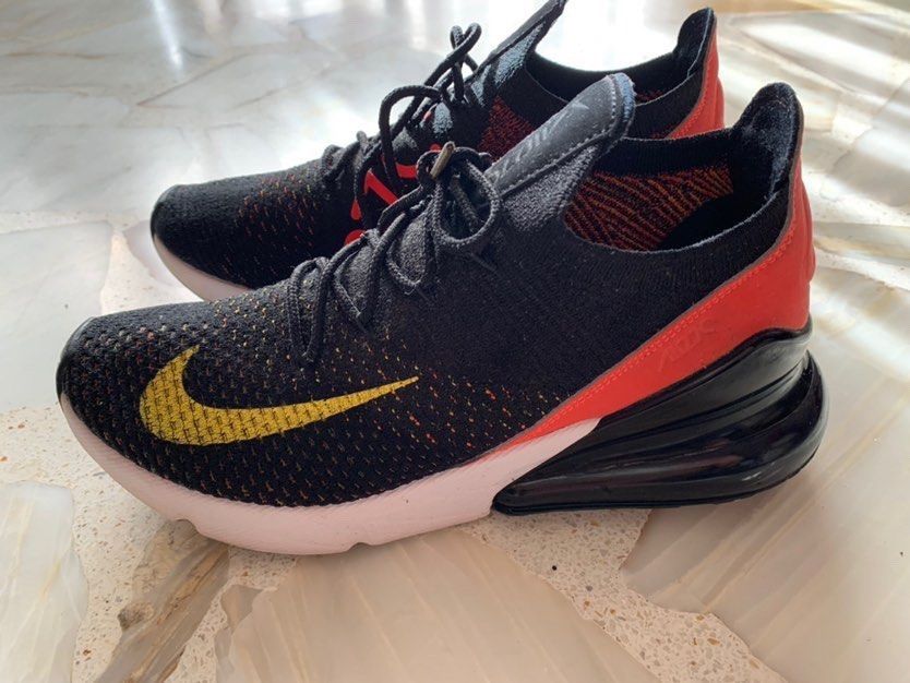 Nike air max 270 flyknit rainbow hot sale