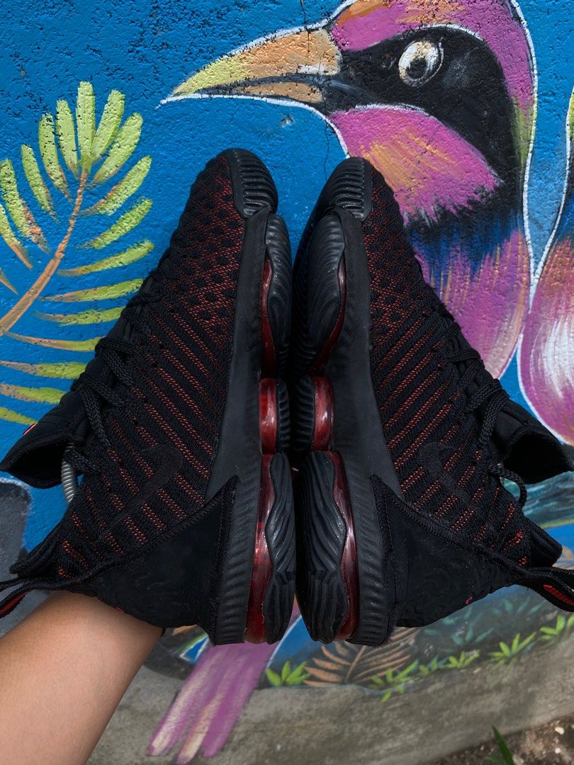 Lebron 16 fresh bred on feet cheap