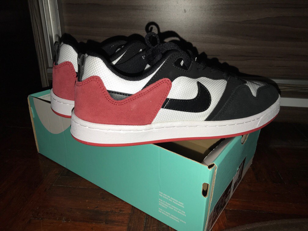 Nike SB Alleyoop Red Men s Fashion Footwear Sneakers on Carousell