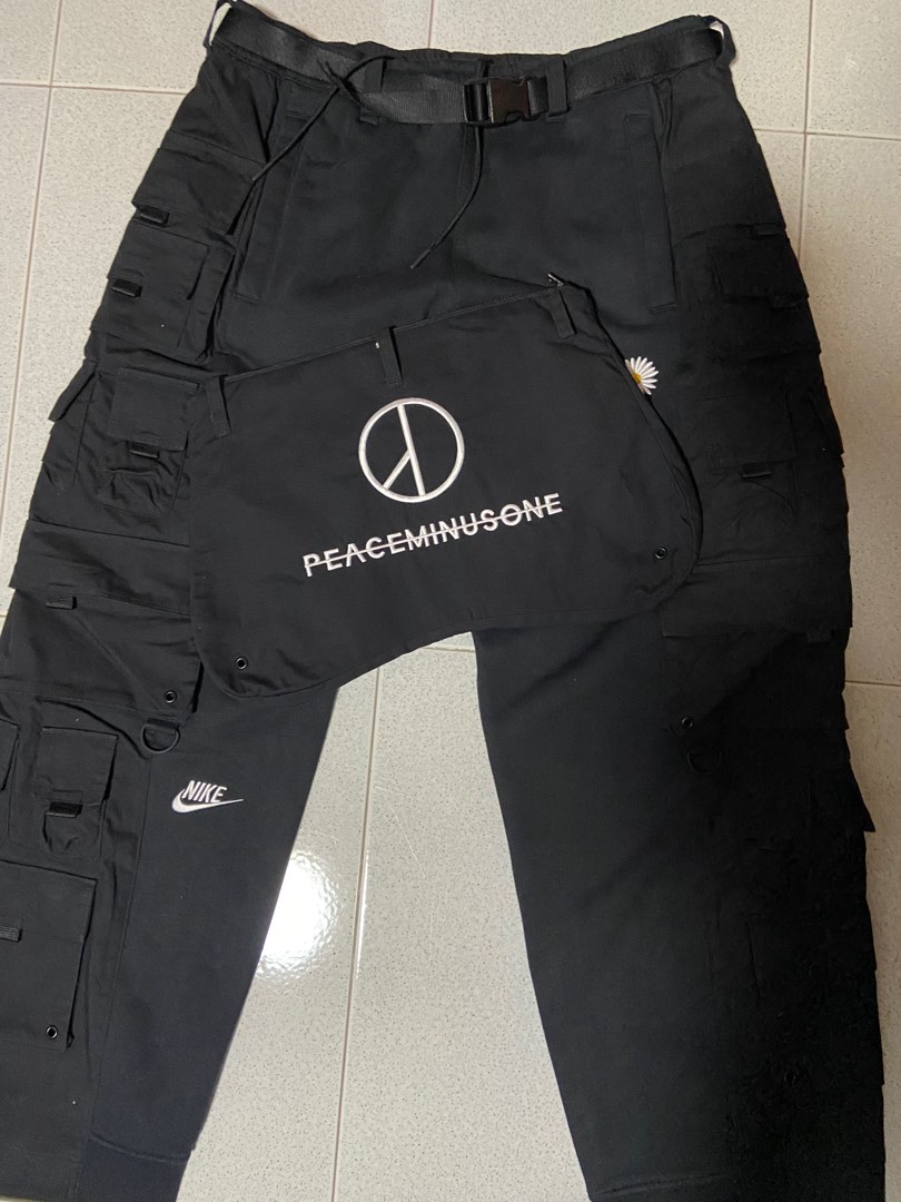Nike x Peaceminusone Wide Pants XXS, Men's Fashion, Bottoms