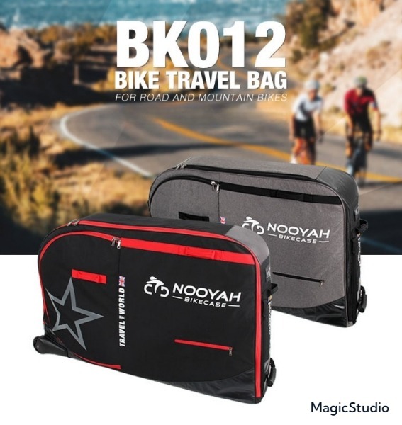 Bicycle Bag with wheels carry handle NOOYAH Transport Bag Case