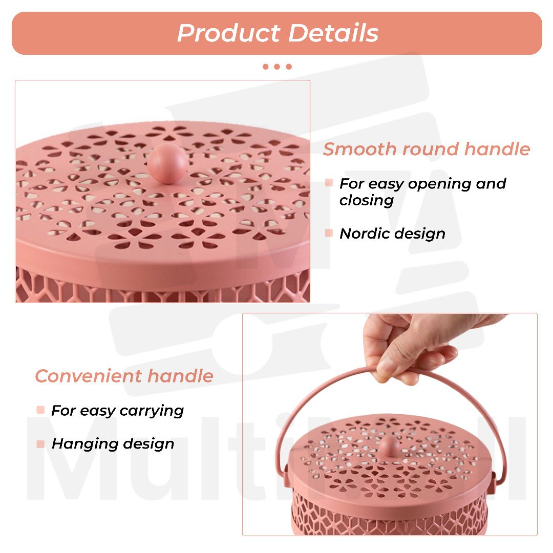 NORDIC Design Mosquito Coil Holder Light Grey Nordic coil holder