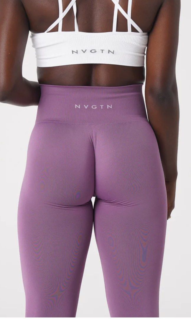 NVGTN Orchid Solid Seamless Leggings, Women's Fashion, Activewear on  Carousell