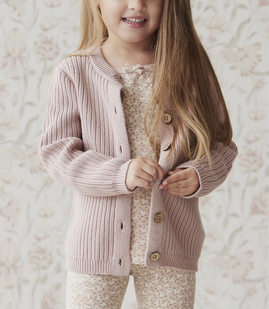 Mauve cardigan store