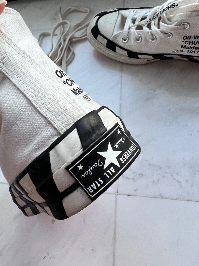 White 2025 off converse
