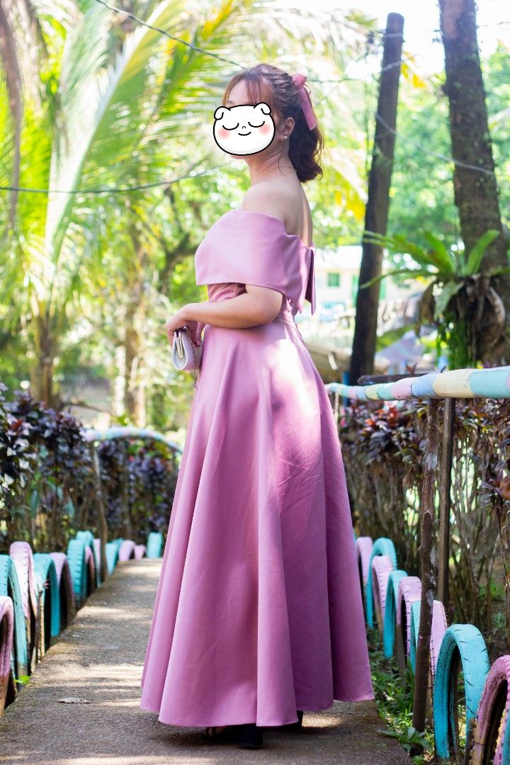 Old rose discount casual dress