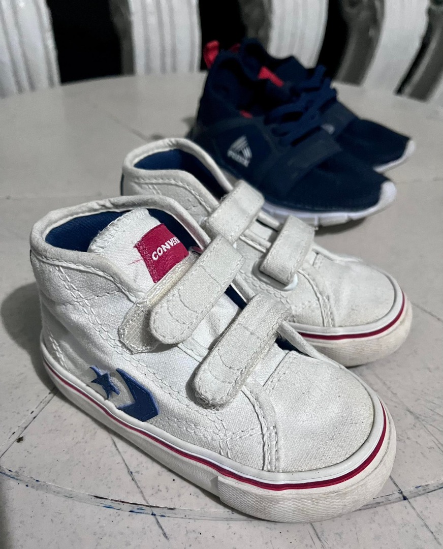 ORIGINAL Converse high cut velcro for kids, Babies & Kids, Babies