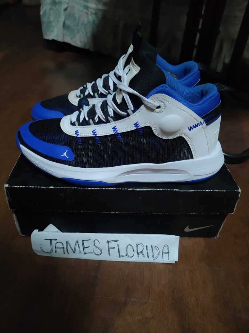 Original Jordan Jumpman PF 'Royal' (Category: Sneakers) located in Lapu-Lapu City. Submitted by jamesflorida0007 (Listing ID 1228479428, Image 1). Description: Original Jordan Jumpman PF 'Royal' Size 10 Slightly used No drags No heeldrag No sole separation Original/Authentic 💯 Sobrang kapit at ingay sa court. Check detailed pic to appreciate the shoes For 3,450 only firm ❗ (FREE SHIPPING DOOR TO DOOR) ⚠️MONEY BACK IF PROVEN FAKE ⚠️You can vouch 
