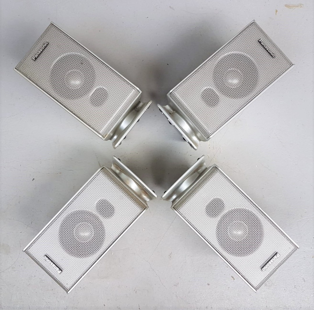 Panasonic Bookshelf Speakers, Powerful 280 Watts, Model SBFS520, 4