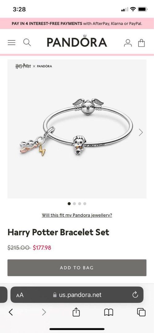 Harry Potter Bracelet Set