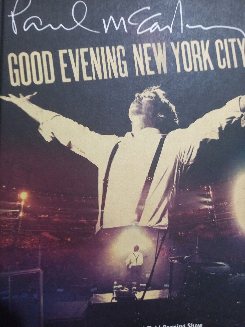 Paul mccartney limited edition live cd (Category: CDs & DVDs) located in Mandaluyong City. Submitted by bonzen21 (Listing ID 1228476825, Image 1). Description: 2cd 2 dvd limited edition good evening new york city live album by paul mccartney 2009 pm for more info tnx.