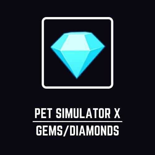 Pet Simulator X Gems Cheap, Video Gaming, Gaming Accessories, In-Game  Products on Carousell