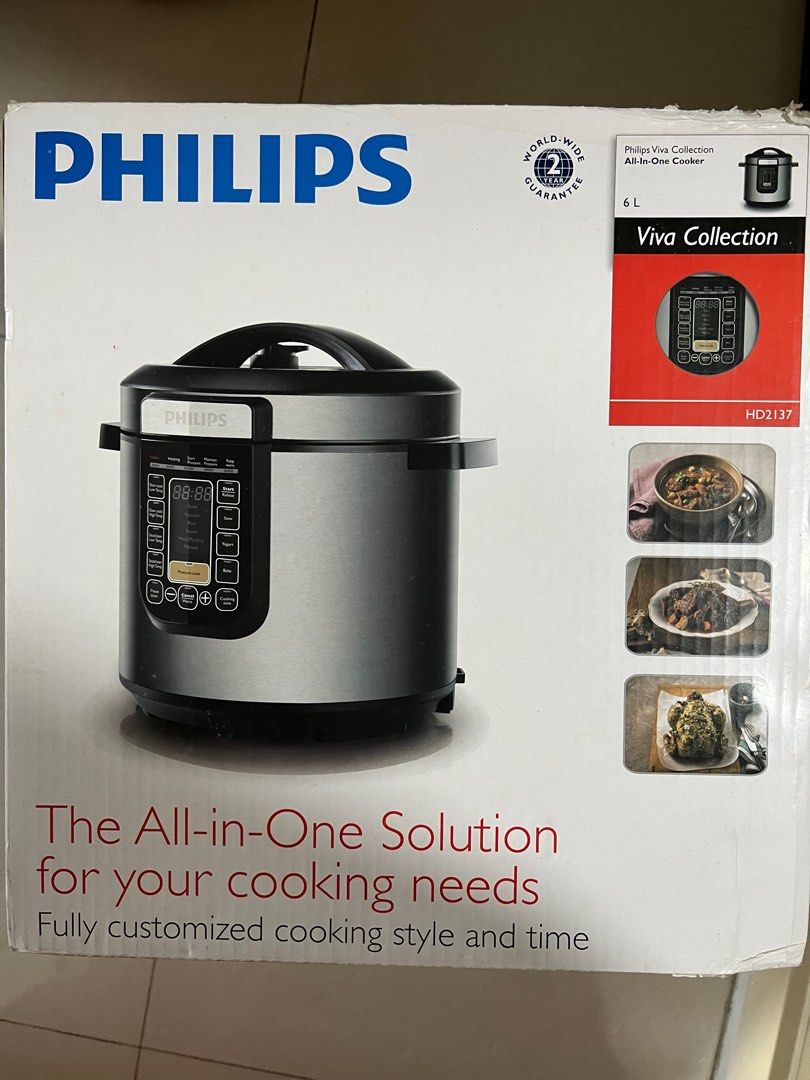 All In 1 Cooker Philips All in One Cooker, TV & Home Appliances, Kitchen Appliances ...