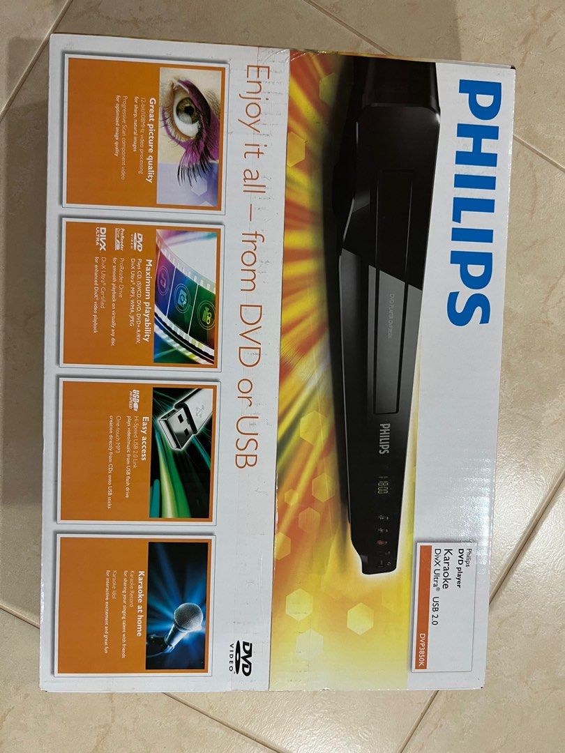 Philips DVD player, TV & Home Appliances, TV & Entertainment, BluRay