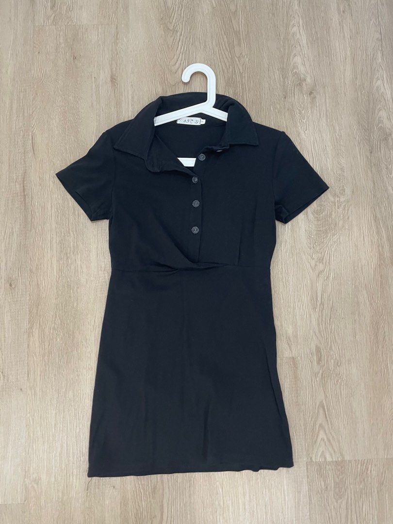 American apparel top polo dress