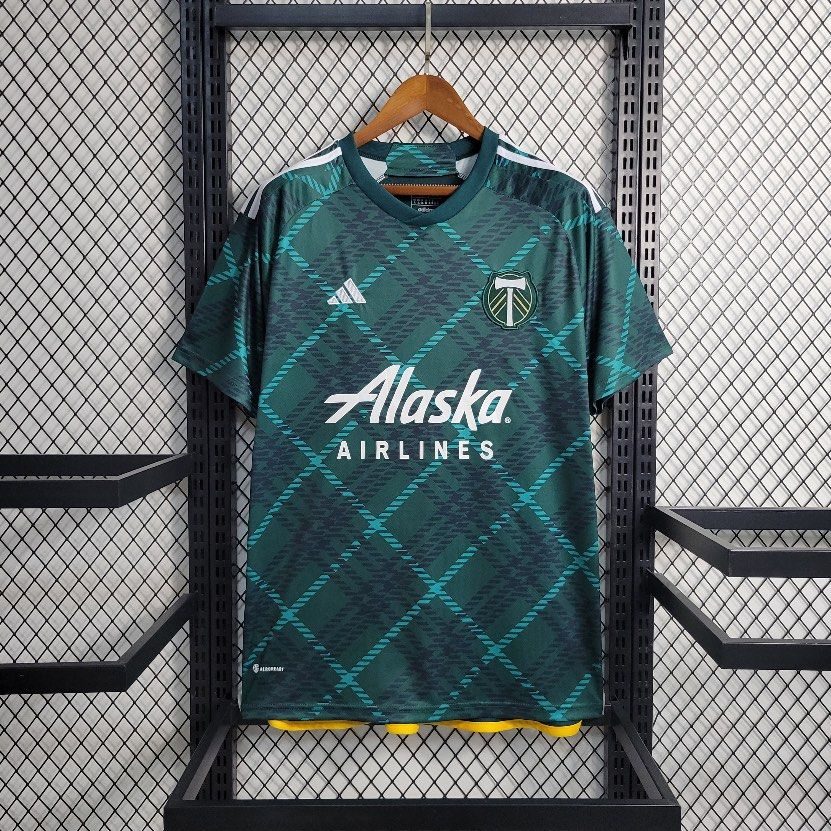 Portland Timbers Away Jersey 2324 Football Jersey, Men's Fashion, Tops