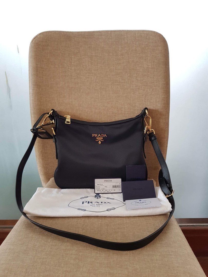 Prada Tracolla Sling, Luxury, Bags & Wallets on Carousell