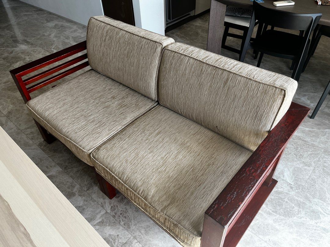 Premium ScanTeak KUL Sofa 2Seater, Furniture & Home Living, Furniture