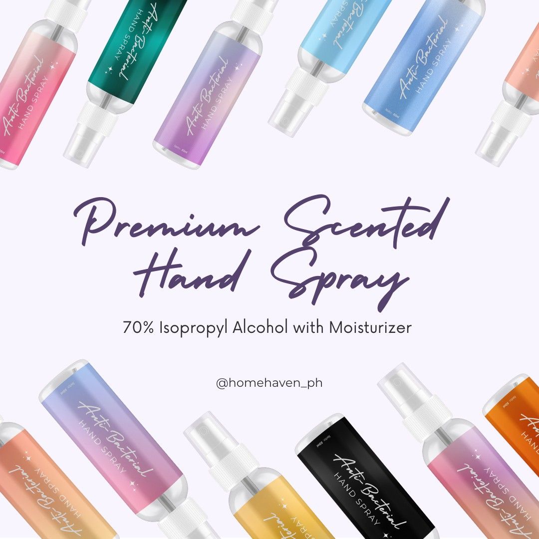 Premium Scented Alcohol Spray on Carousell
