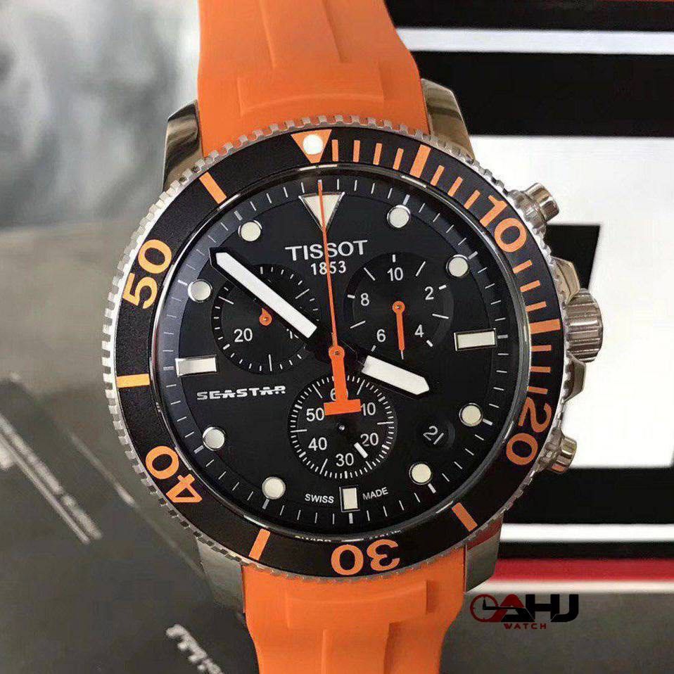 Tissot seastar hotsell 1000 orange