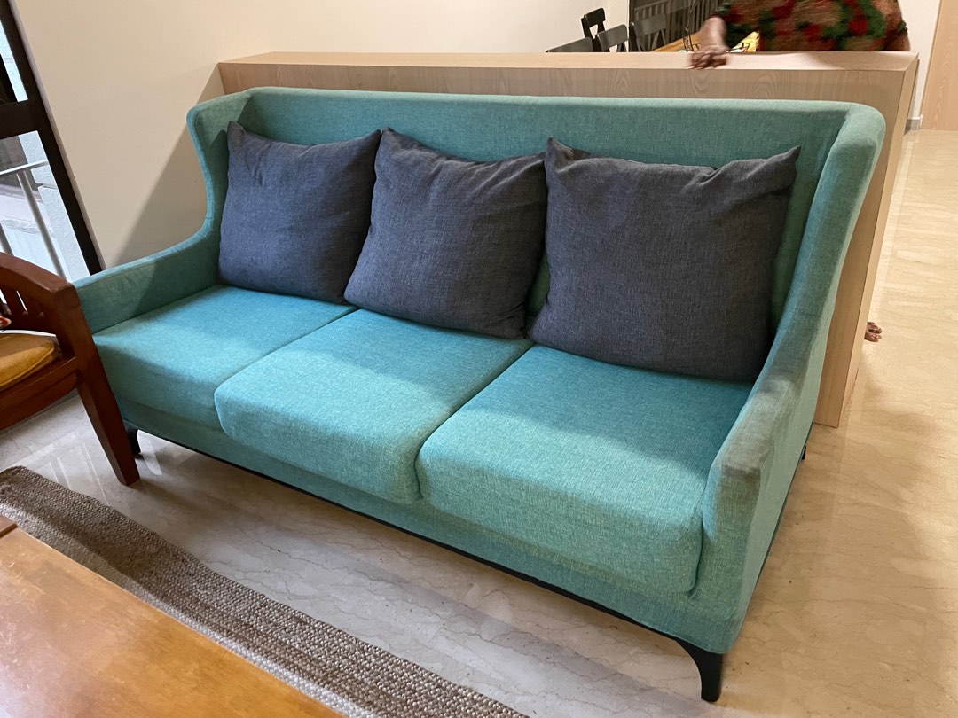 (Preowned) 3 seater Sofa, Furniture & Home Living, Furniture, Sofas on