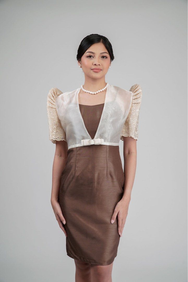 Filipiniana dress cheap with bolero