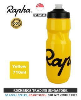 RAPHA Water Bottle bicycle water bottle cycling water bottle Motorcycle water bottle bicycle accessories cycling Accessories bike accessories 👉 size 710ml and 610ml 👉Material: No.5 PP  👉(2PCS @$30)
