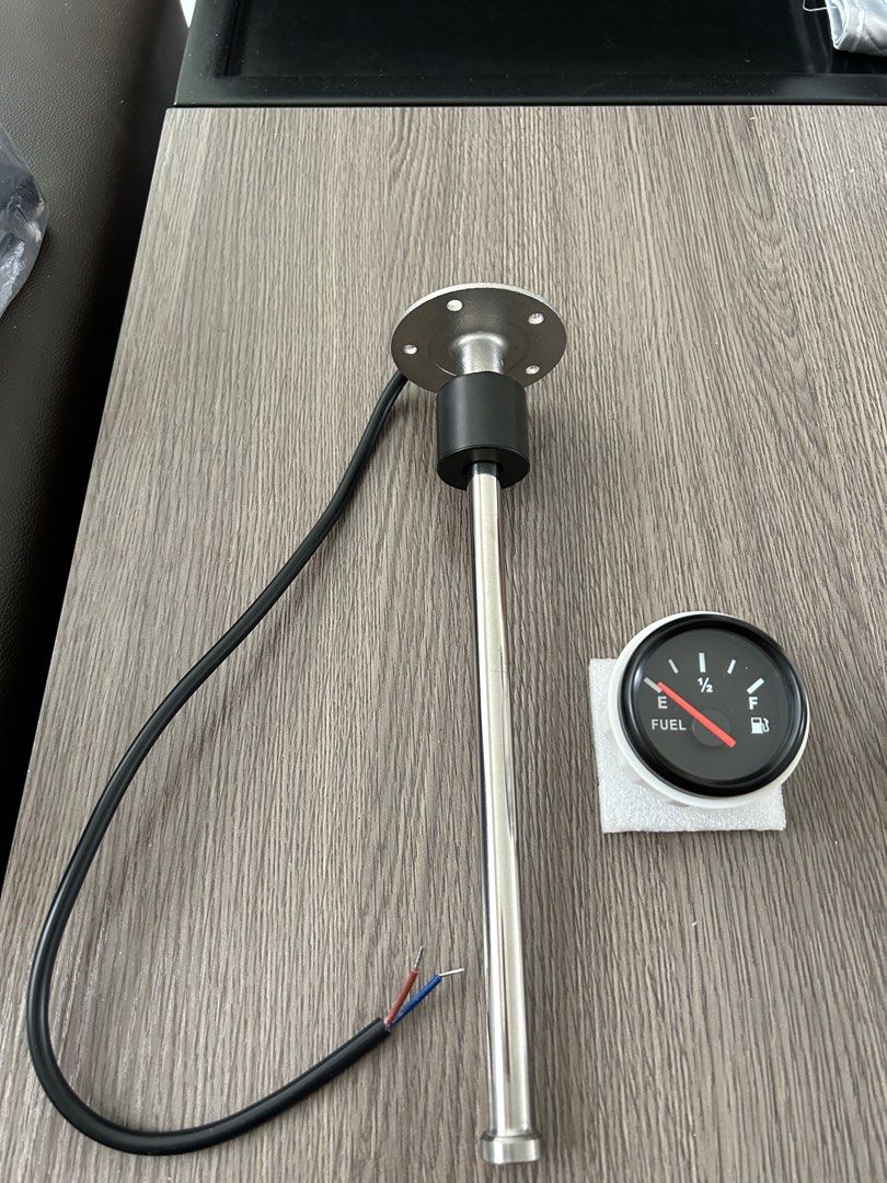 Red Backlight Fuel Gauge 52MM with Fuel Level Sensor 275mm, Car