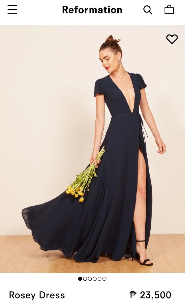 Reformation rosey dress clearance