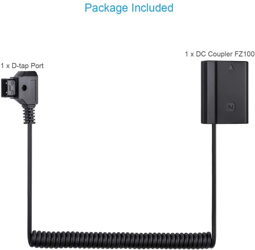 12V 4-Pin XLR Power Supply Adapter For Sony & Canon Cinema Cameras – Fits F55, Venice, C300 MKII, C500 MKII, C700 & More