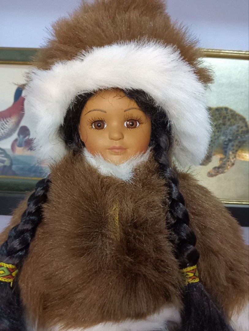 Porcelain eskimo doll store