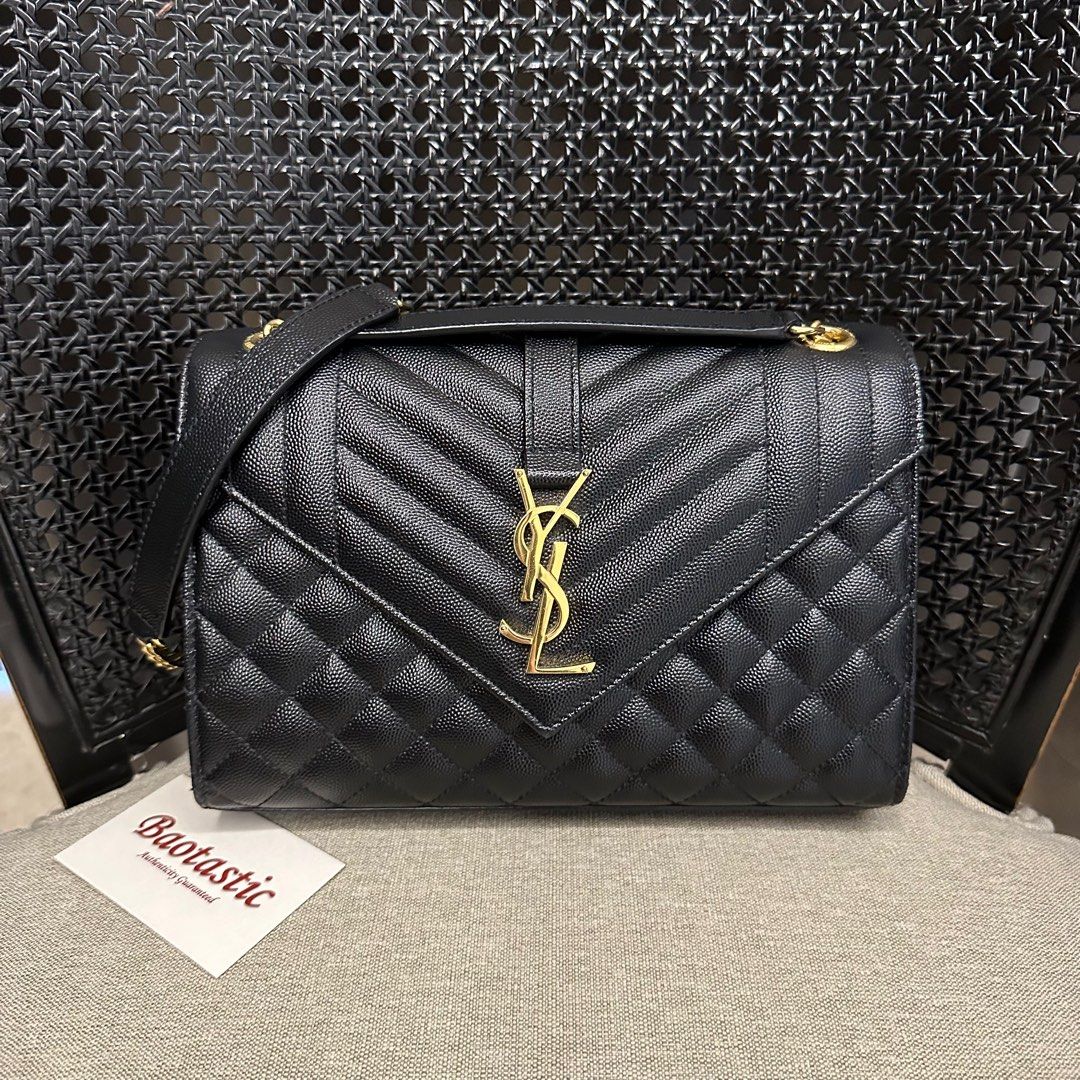YSL] Icare Maxi Shopping Bag In Quilted Lambskin - 38/58 x 43 x 8 CM, USA  seller, worldwide shipping
