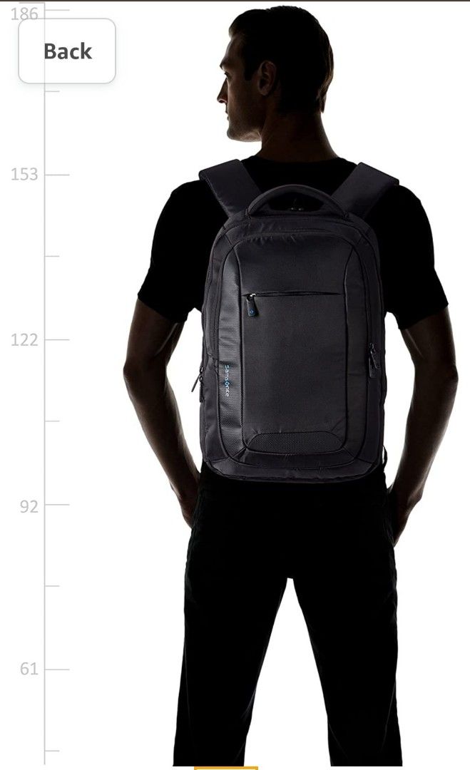 Samsonite laptop backpack, Men's Fashion, Bags, Backpacks on Carousell