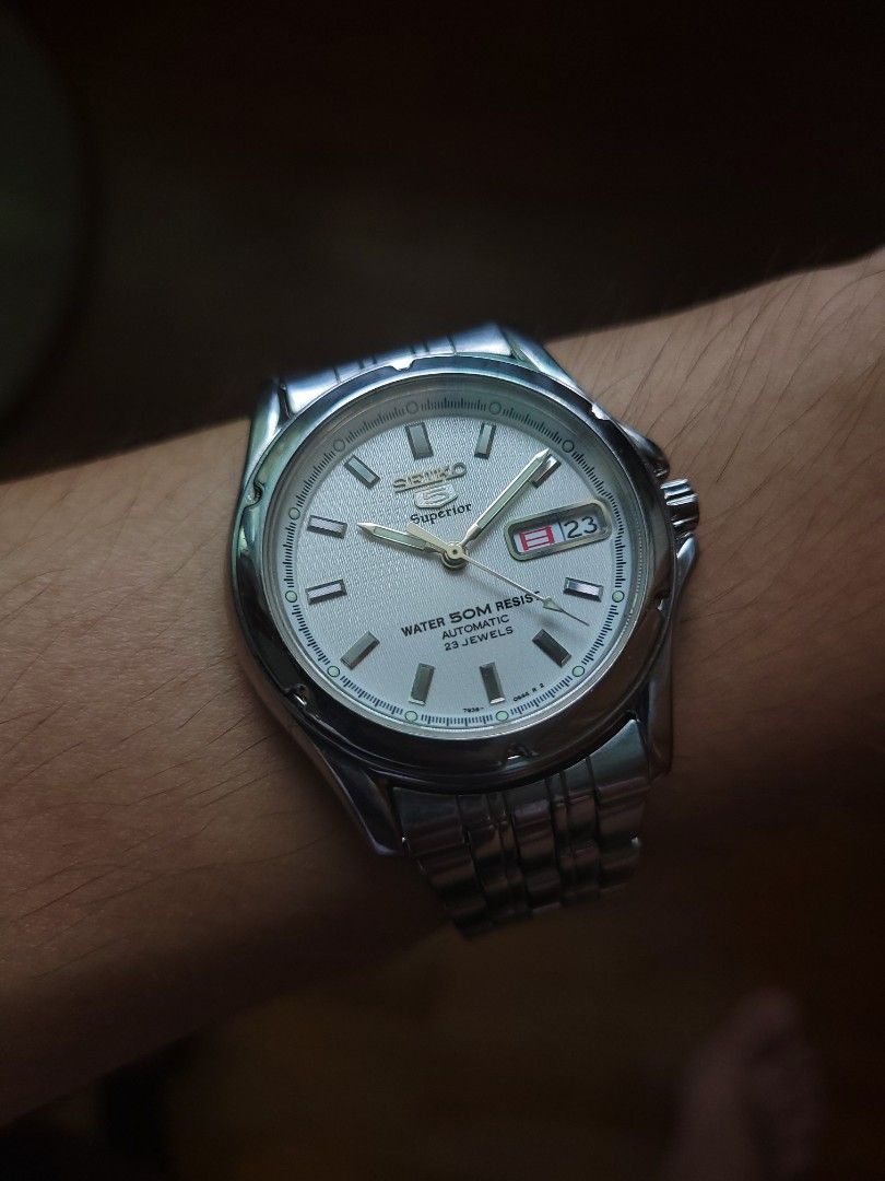 Seiko 5 Superior SKZ155 Men s Fashion Watches Accessories