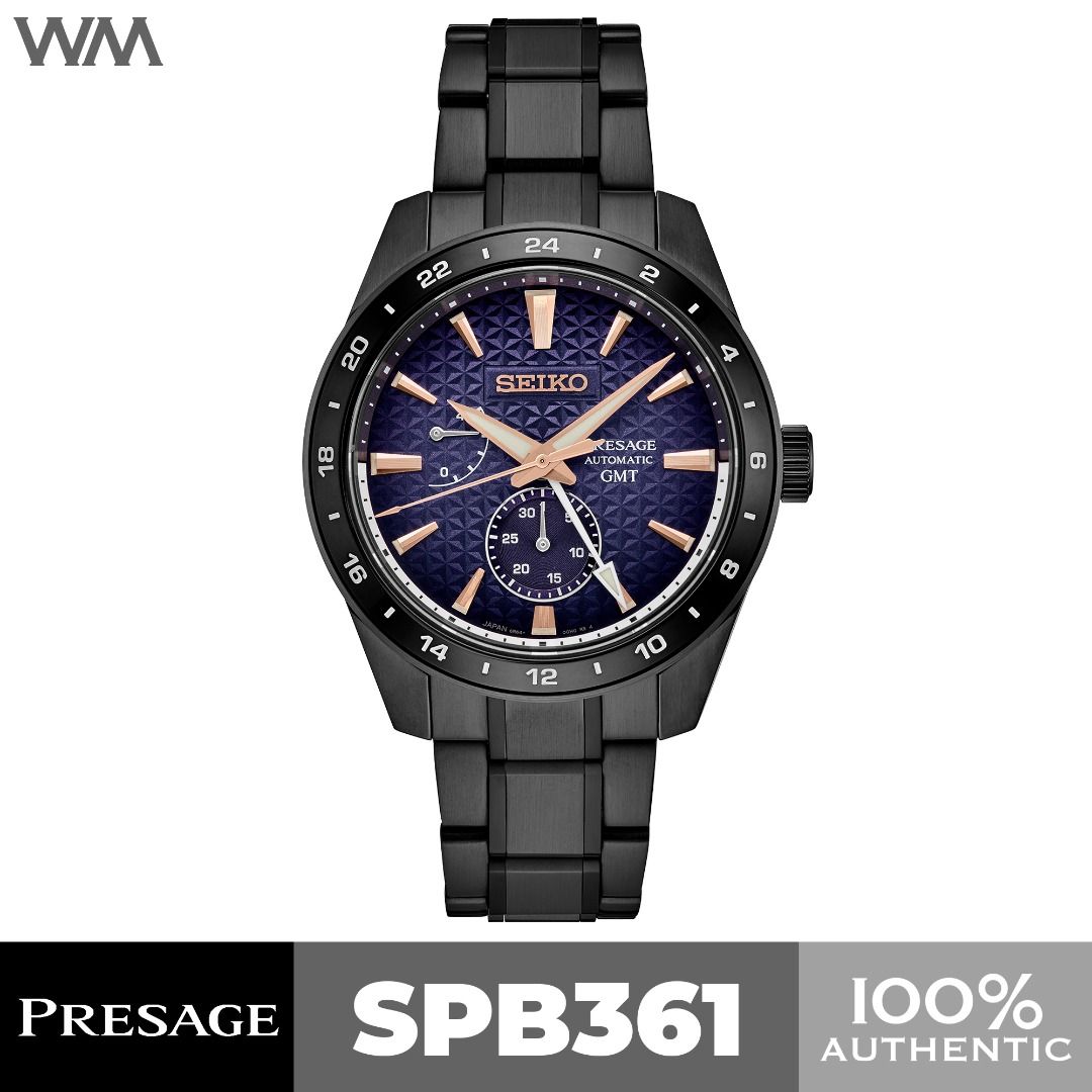 Seiko Presage Limited Edition Sharp Edged Akebono Gradient Blue Dial