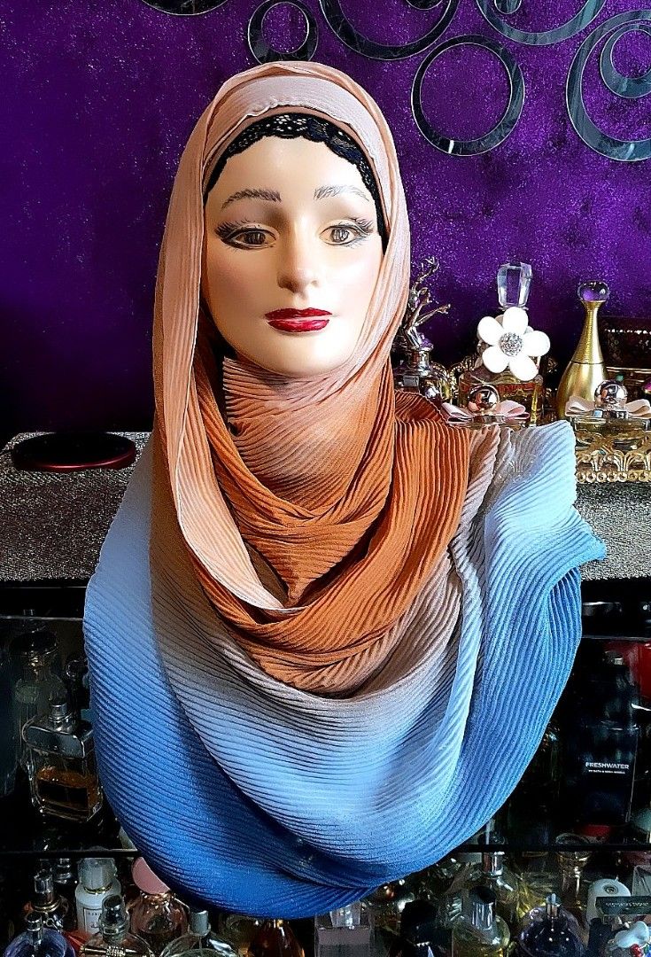 semi instant hijab