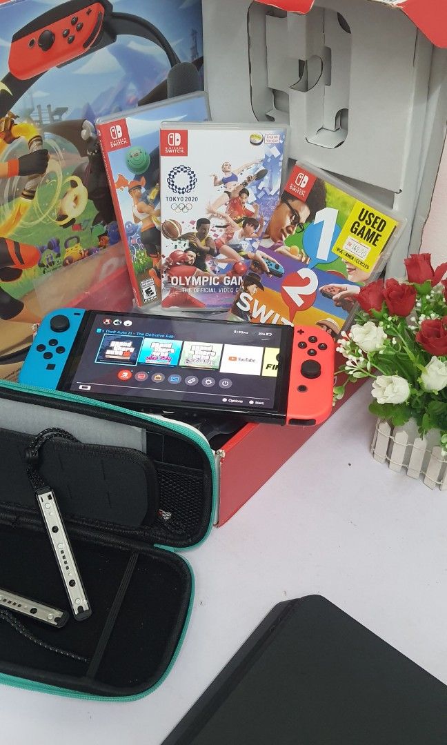 Sewa Nintendo Switch Oled, Video Gaming, Video Game Consoles, Nintendo on Carousell