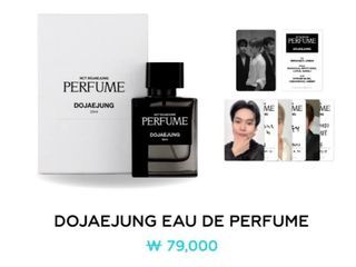 [SHARING] nct djj eau de perfume pc set (doyoung, jaehyun, jungwoo)