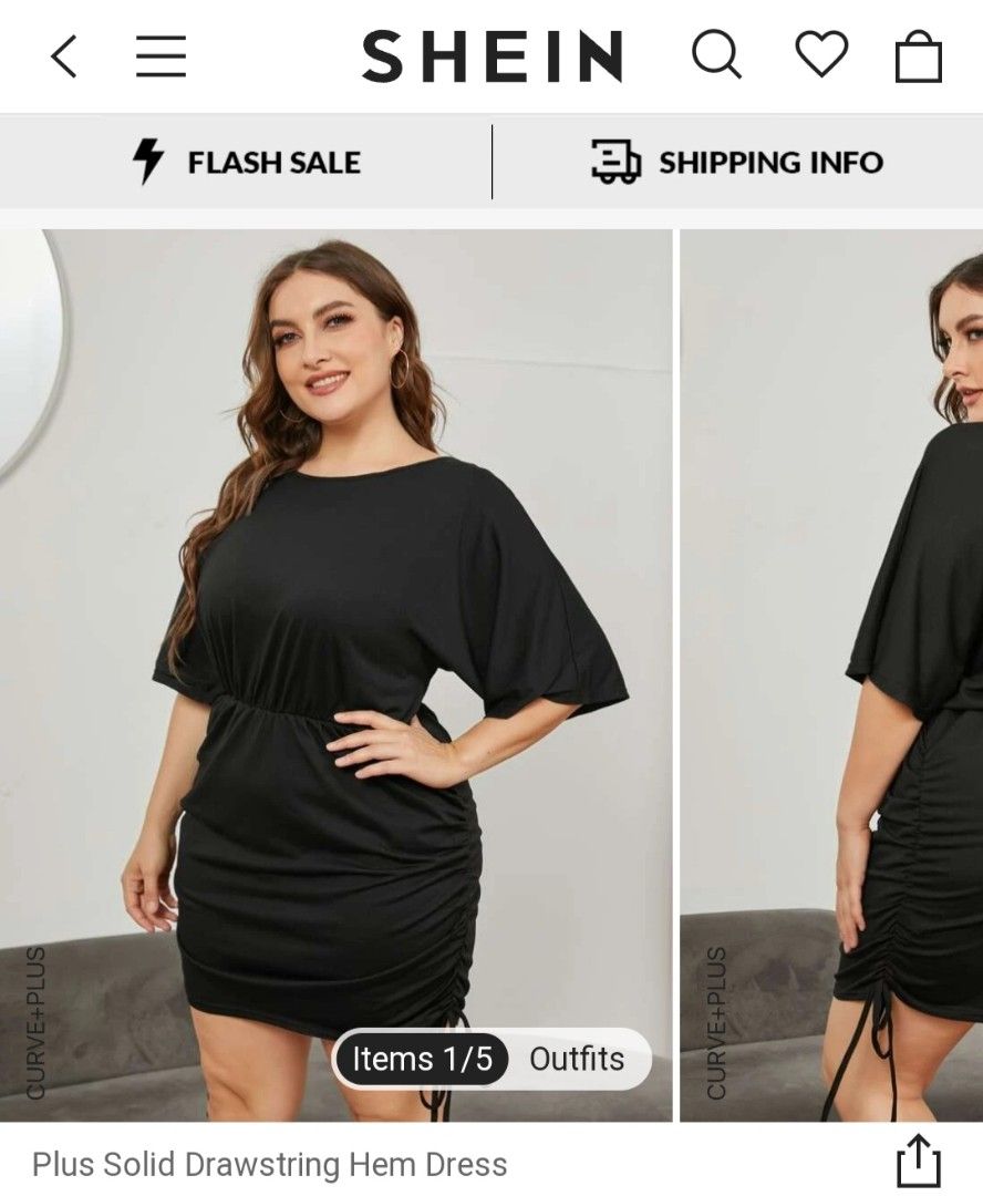 Shein Curve -Plus Size Dress