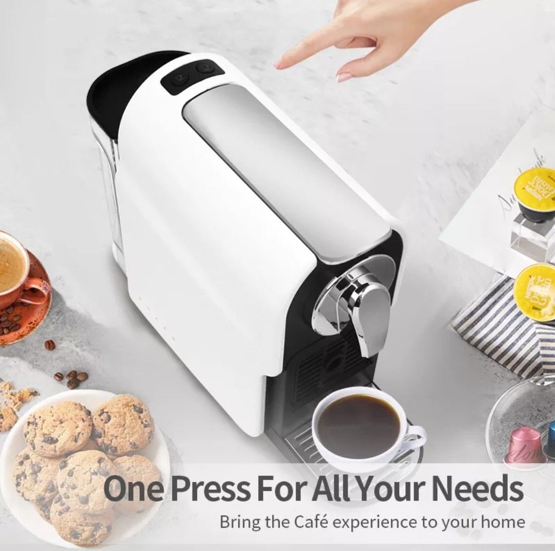 Simplus Capsule Coffee Machine (Free 29 capsules), TV & Home Appliances ...